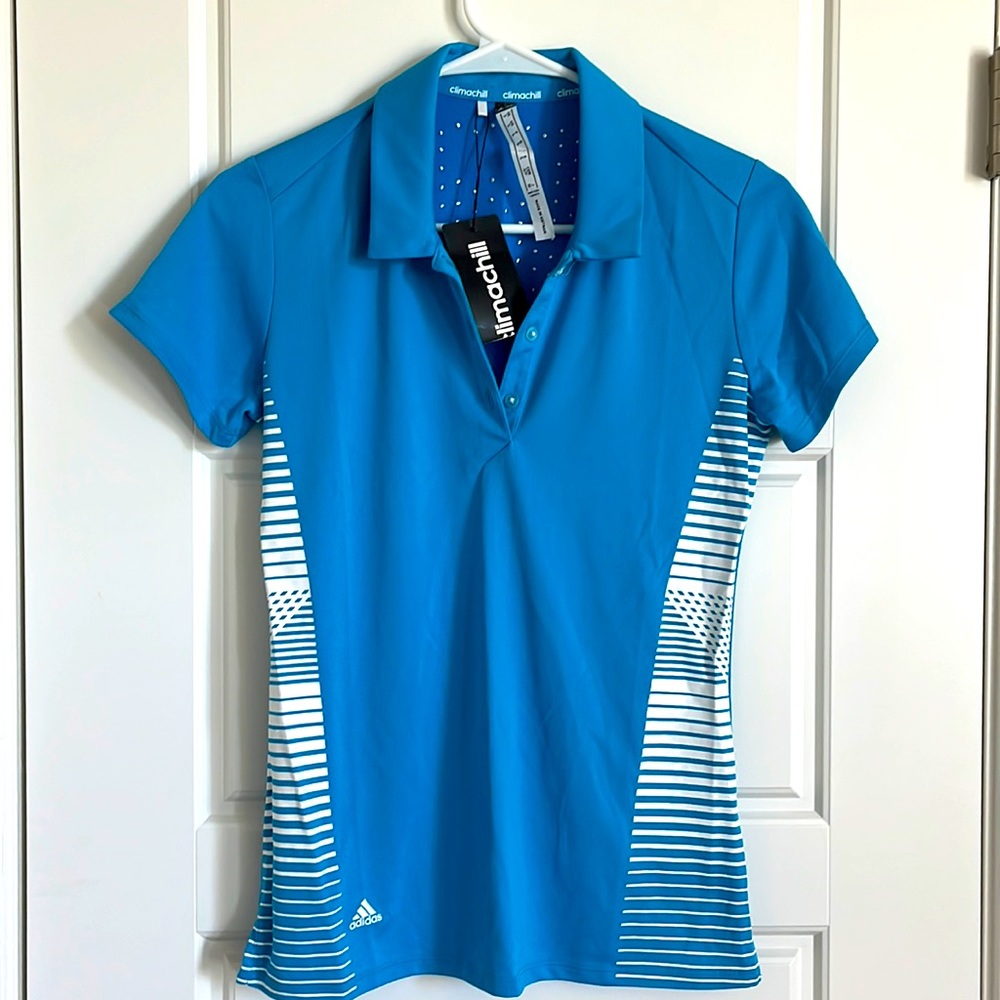 Adiadas climachill collared golf shirt